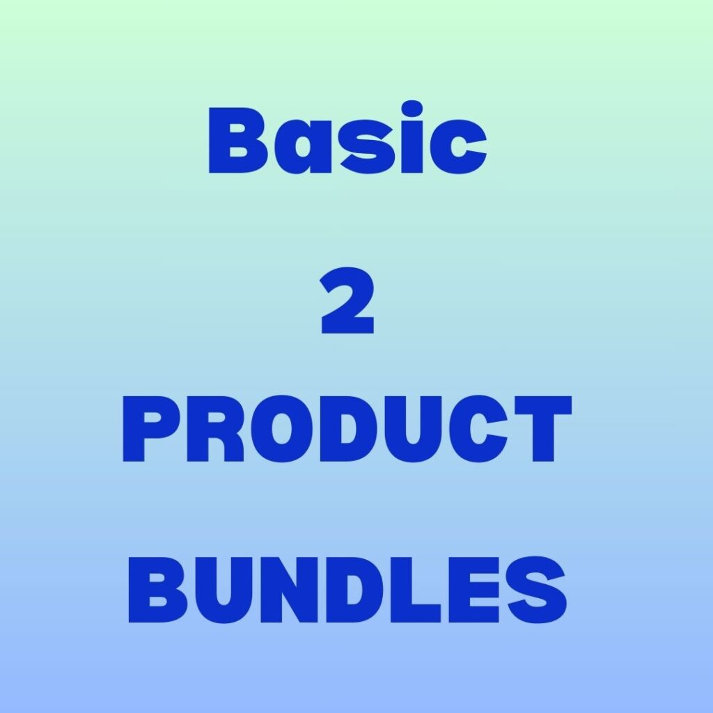 Basic 2 Product Bundles placard